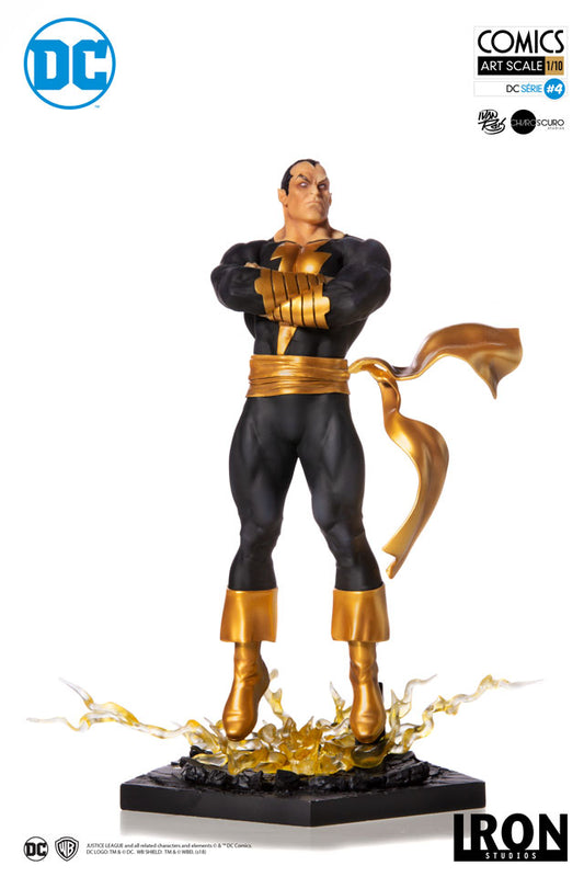 Statue Black Adam By Ivan Reis - DC Comics - BDS Art Scale 1/10 - Iron Studios