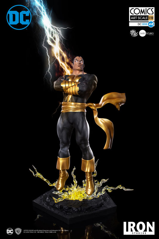 Statue Black Adam By Ivan Reis - DC Comics - BDS Art Scale 1/10 - Iron Studios