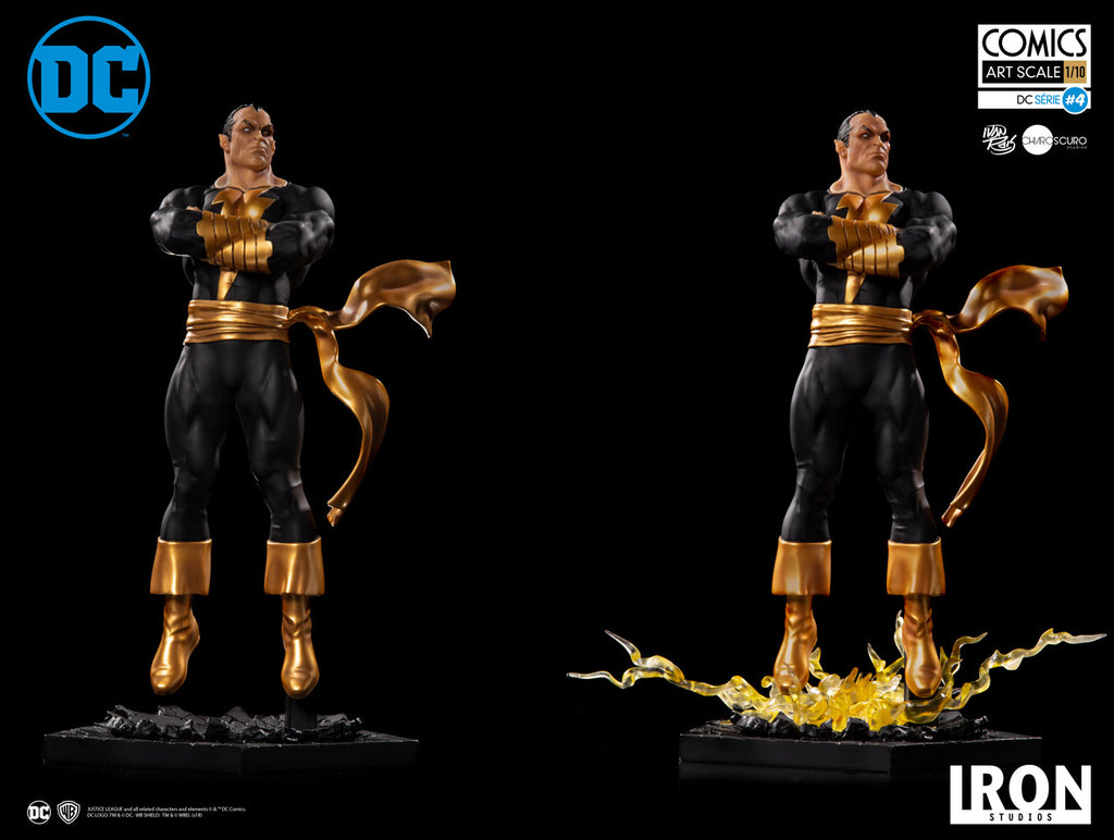 Statue Black Adam By Ivan Reis - DC Comics - BDS Art Scale 1/10 - Iron Studios