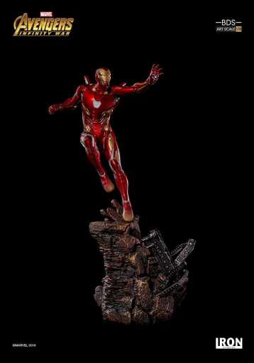 アメコミ iron studios 1/10 iron man mark l Statue Iron Man Mark L - Avengers: Infinity War - BDS - 1/10
