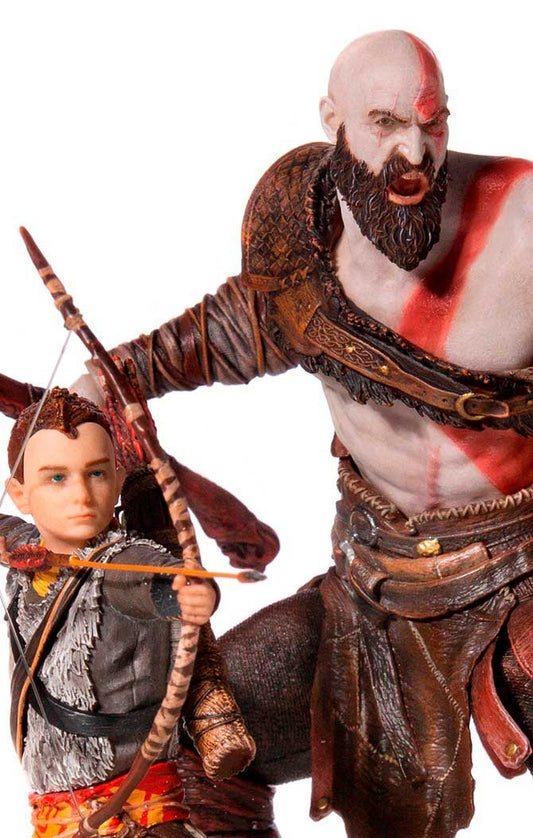 Statue Kratos and Atreus Deluxe - God of War - Art Scale 1/10 - Iron Studios