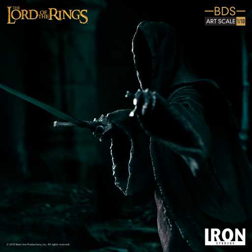 Statue Attacking Nazgul - Lord of the Rings - Bds Art Scale 1/10 - Iron Studios