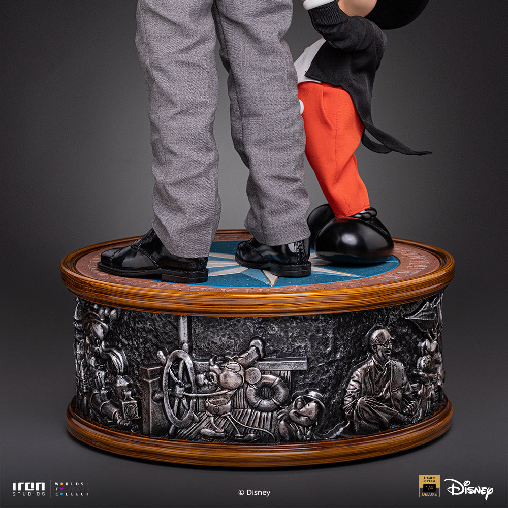 Pre-Order - Statue Walt Disney & Mickey Mouse - Disney Classics - Legacy Replica 1/4