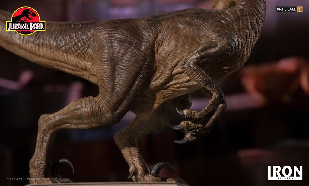 アイアンスタジオ Iron Studios Velociraptor - Iron Studios Jurassic Park Lost World Velociraptor Deluxe