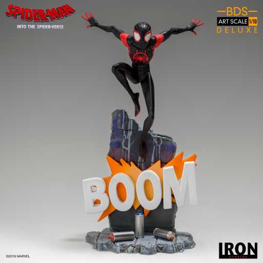 Statue Miles Morales - Spider-Man: Into the Spider-Verse - Bds Art Scale 1/10 - Iron Studios