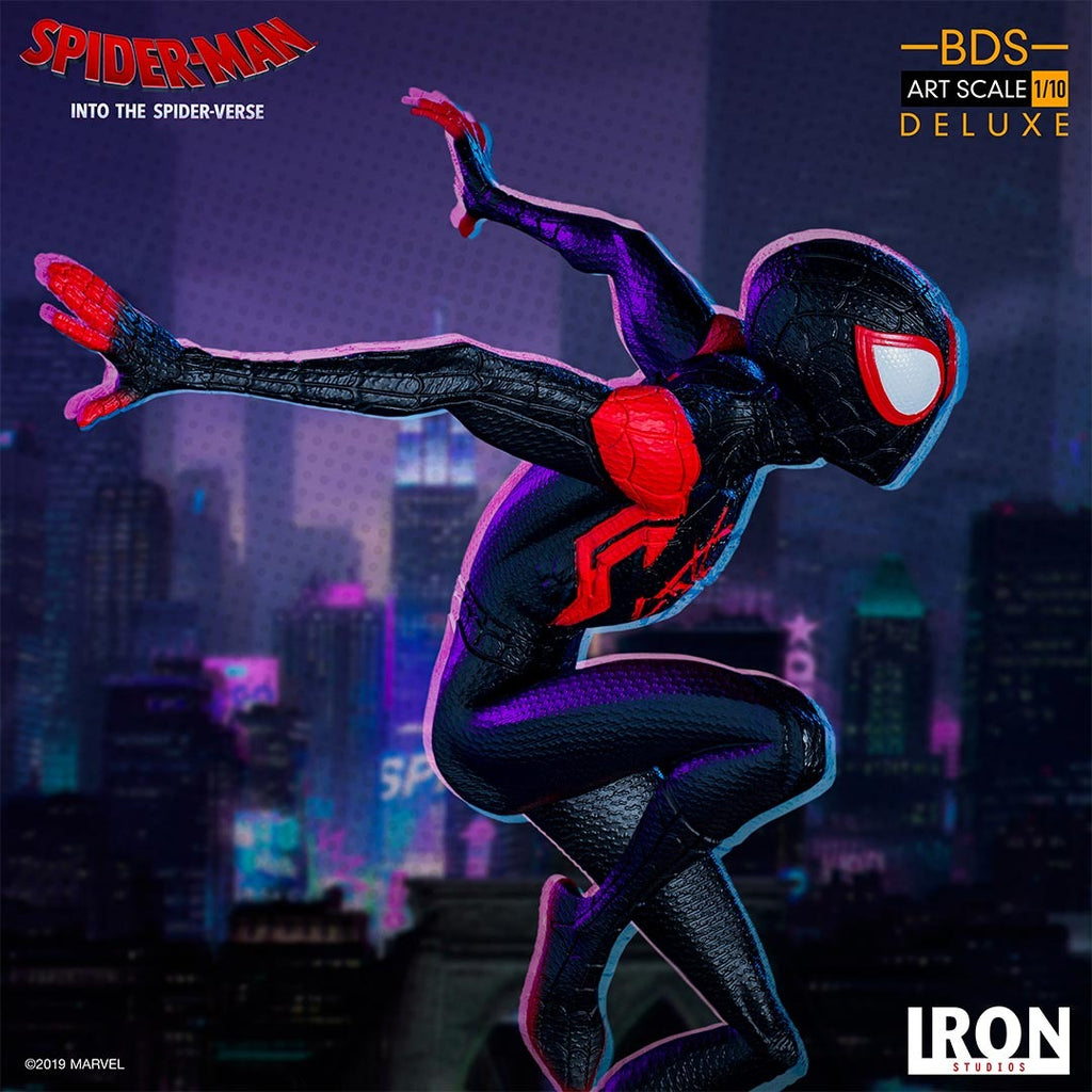 Statue Miles Morales - Spider-Man: Into the Spider-Verse - Bds Art Scale 1/10 - Iron Studios