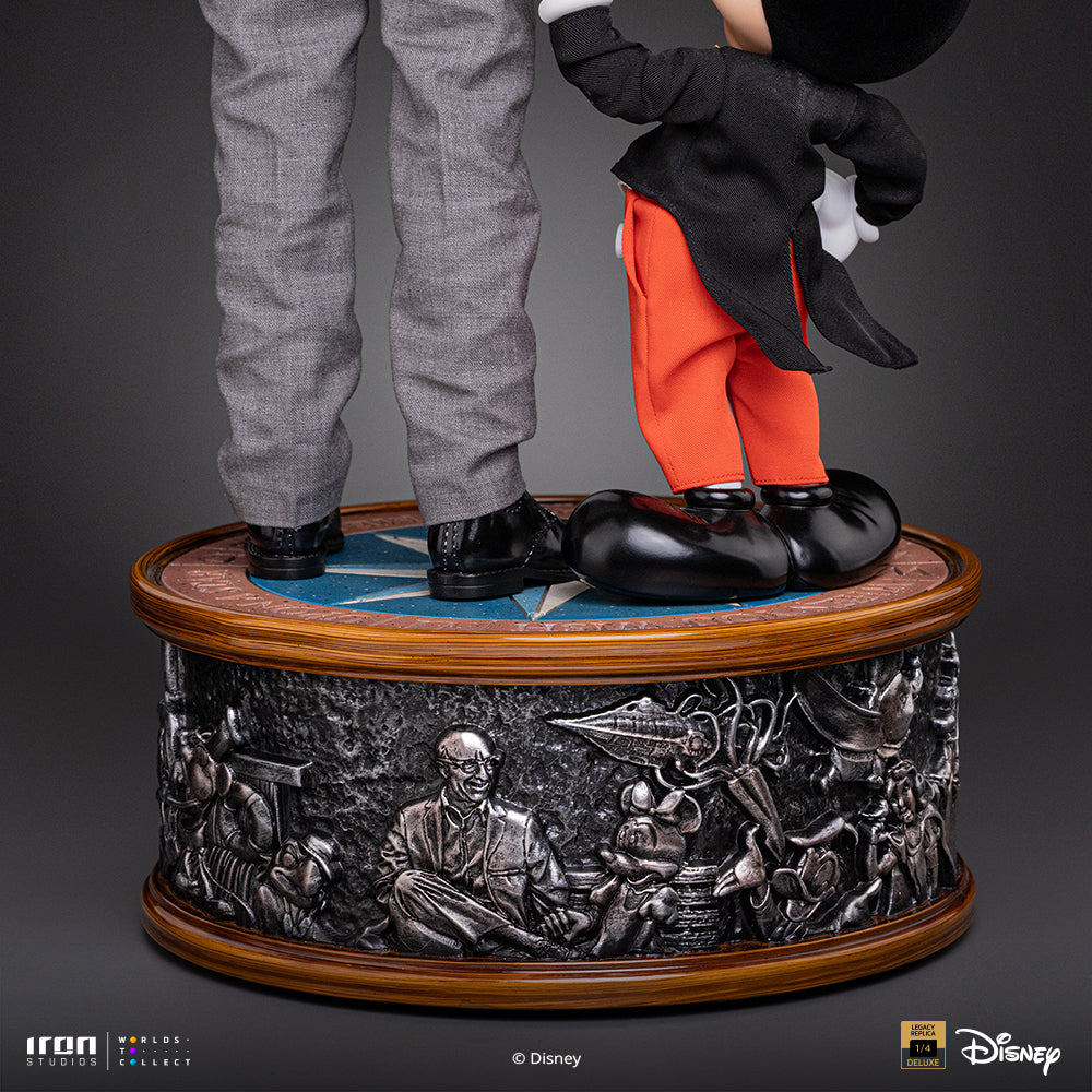 Pre-Order - Statue Walt Disney & Mickey Mouse - Disney Classics - Legacy Replica 1/4