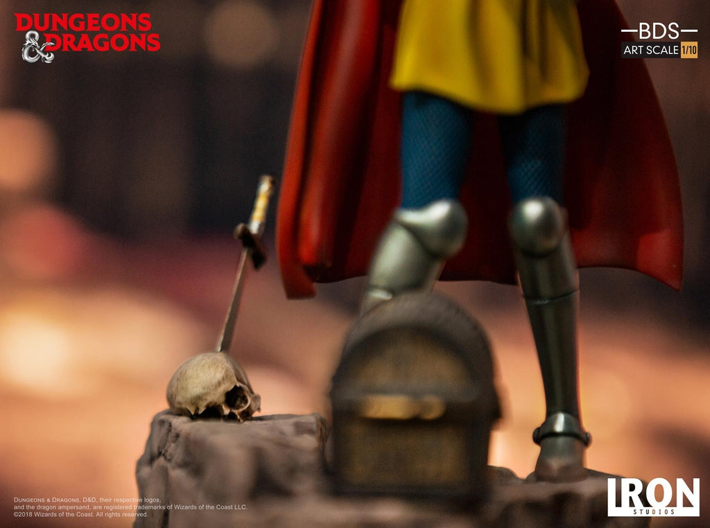 Statue Eric The Cavalier - Dungeons & Dragons - Bds Art Scale 1/10 - Iron Studios
