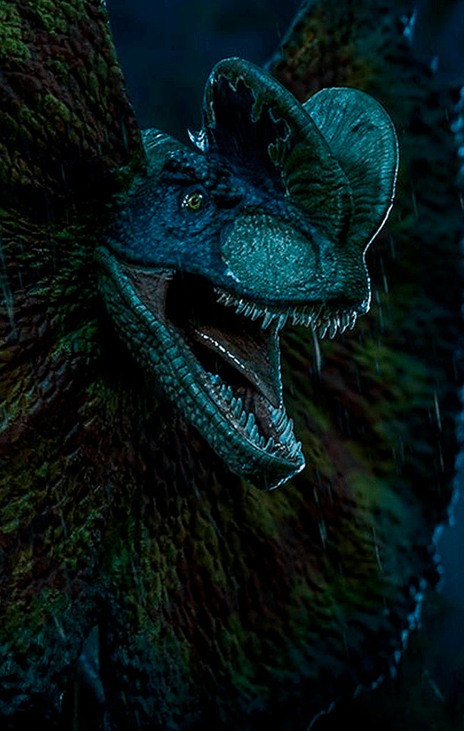 Statue Dilophosaurus - Jurassic Park - Art Scale 1/10 - Iron Studios