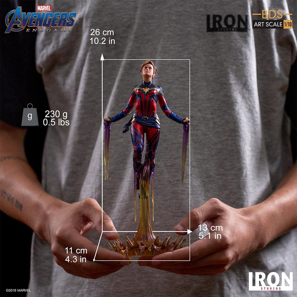 Captain Marvel - Avengers: Endgame - BDS Art Scale 1/10 - Iron Studios
