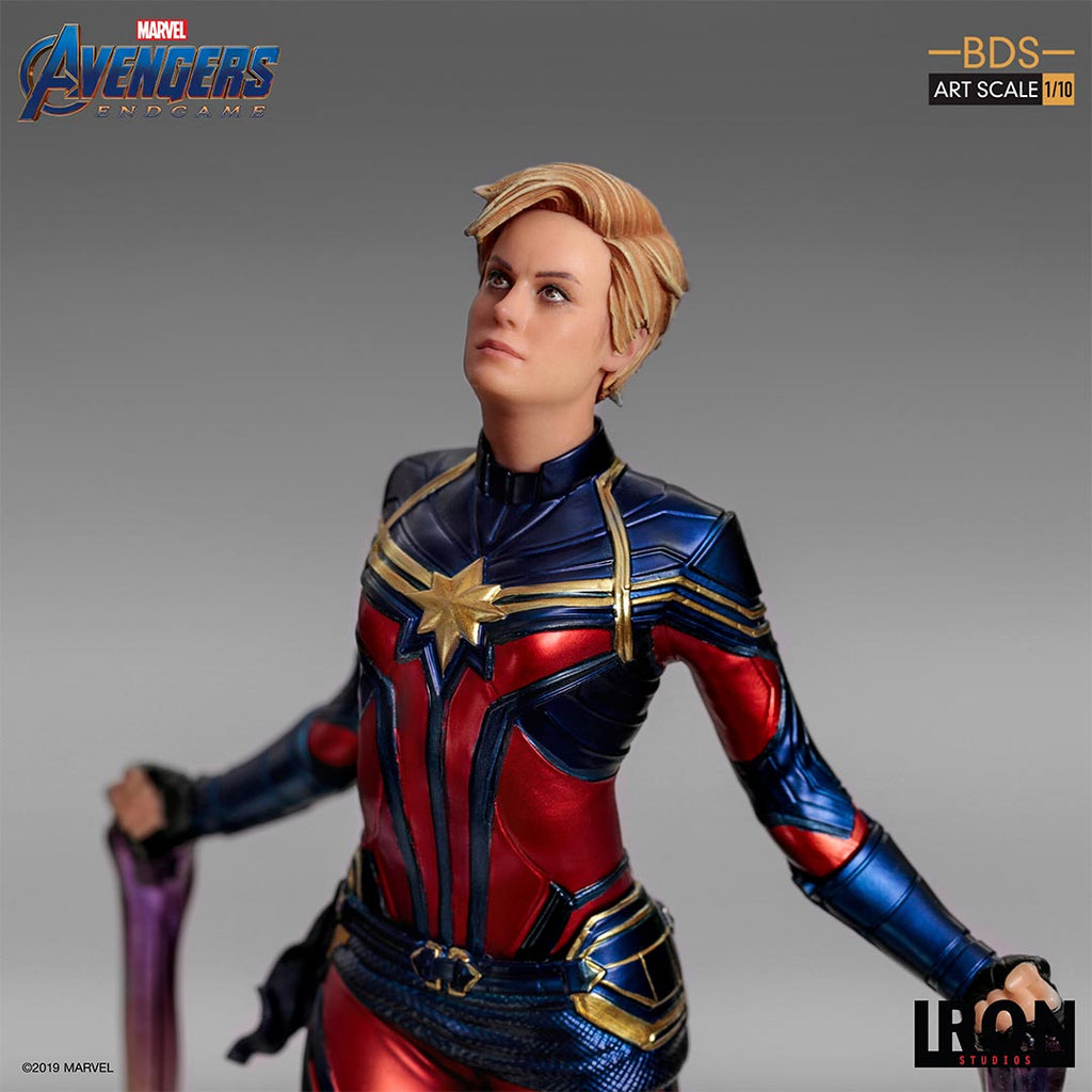 Captain Marvel - Avengers: Endgame - BDS Art Scale 1/10 - Iron Studios