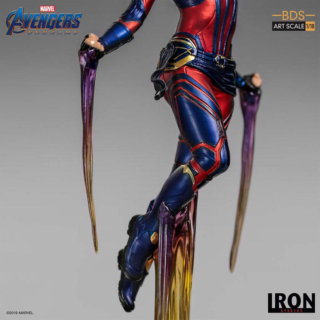 Captain Marvel - Avengers: Endgame - BDS Art Scale 1/10 - Iron Studios