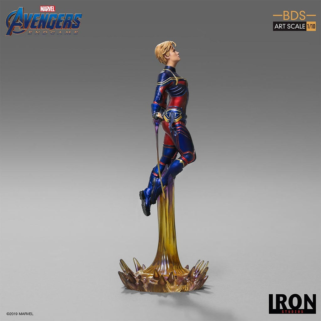 Captain Marvel - Avengers: Endgame - BDS Art Scale 1/10 - Iron Studios