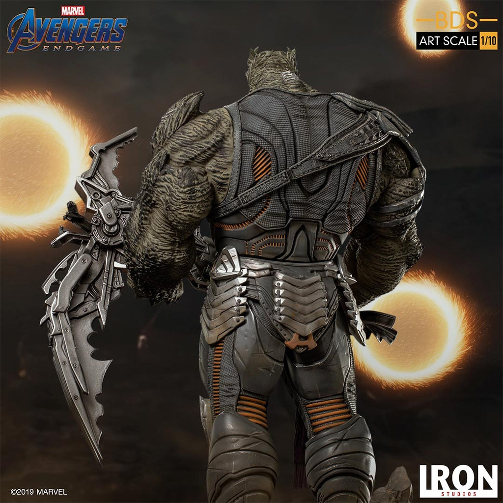 Statue Cull Obsidian Black Order - Avengers: Endgame - Bds Art Scale 1/10 - Iron Studios