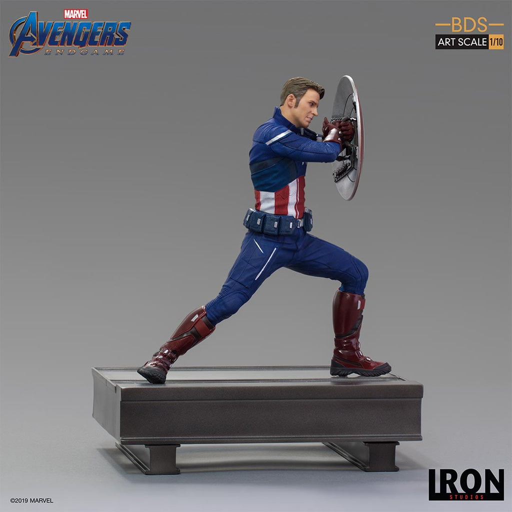 Statue Captain Amercia 2023 - Avengers: Endgame - Bds Art Scale 1/10 - Iron Studios