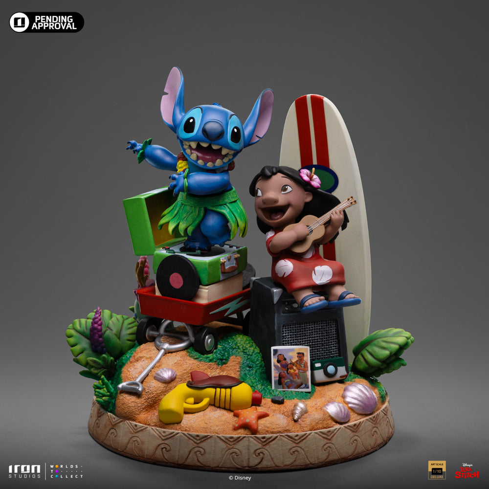 Statue Lilo and Stitch Deluxe - Disney Classics - Art Scale 1/10 - Iron Studios
