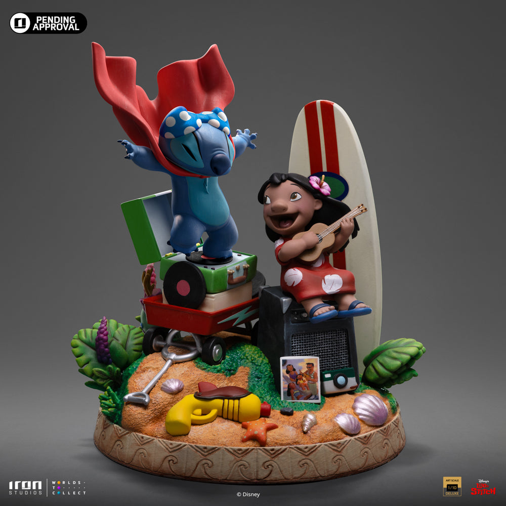Statue Lilo and Stitch Deluxe - Disney Classics - Art Scale 1/10 - Iron Studios