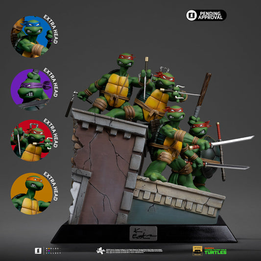 Digital Pre-Order - Statue TMNT 1st Cover Set (Signed Version) - Teenage Mutant Ninja Turtles - Art Scale 1/10 - Iron Studios