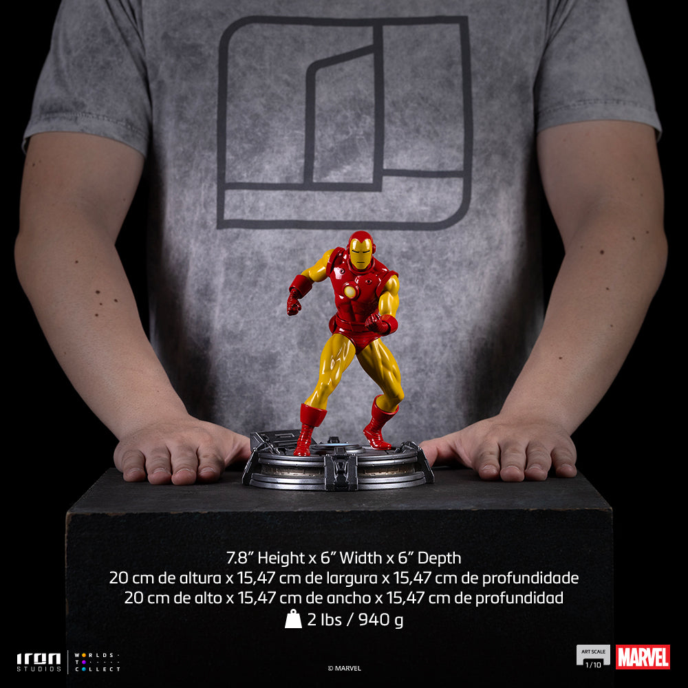 Statue Iron Man (Classic Version) - Art Scale 1/10 - Iron Studios