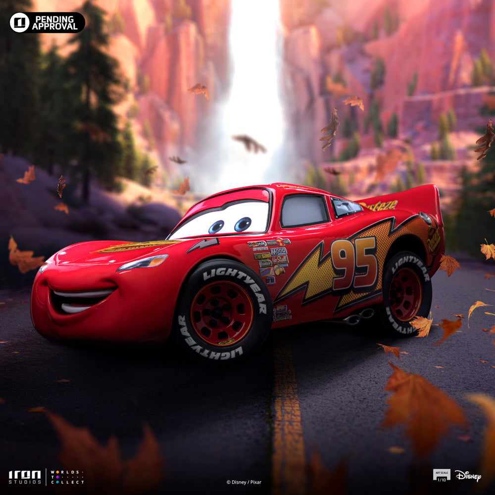 Statue Lightning Mcqueen - Cars - Art Scale 1/10 - Iron Studios