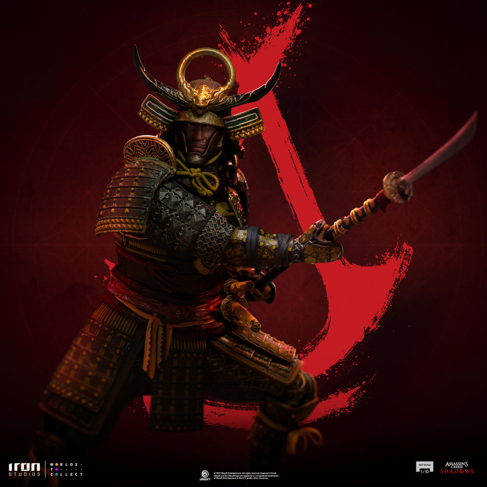 Statue Yasuke  Assassin's Creed Shadows  Art Scale 1/10  Iron Studios