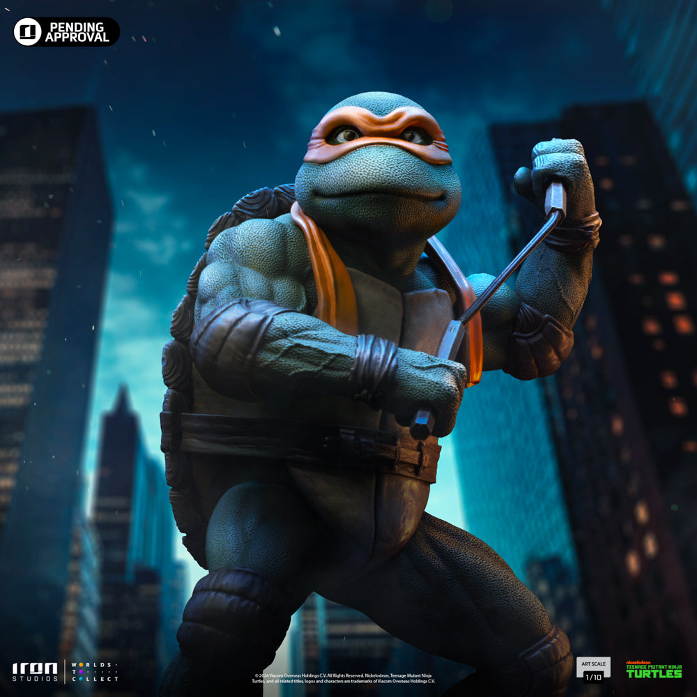 Statue Michelangelo - TMNT Movie - Art Scale 1/10 - Iron Studios