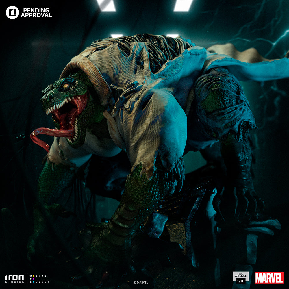 Statue Lizard - Spider-Man vs Villains Diorama - BDS Art Scale 1/10 ...