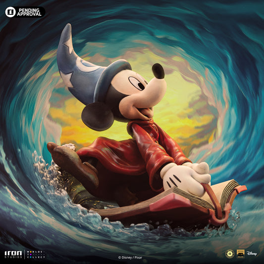 Digital Pre-Order - Statue Sorcerer Mickey - Disney Classics - Vintage Collection - Iron Studios