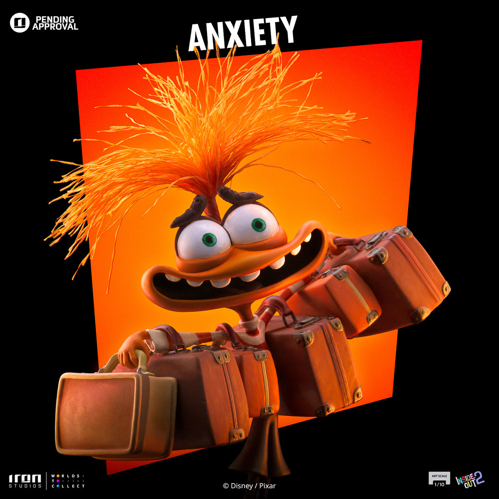 Statue Anxiety - Inside Out 2 - Art Scale 1/10 - Iron Studios