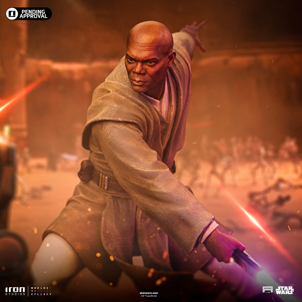 Statue Mace Windu Star Wars  Art Scale 1/10 Iron Studios