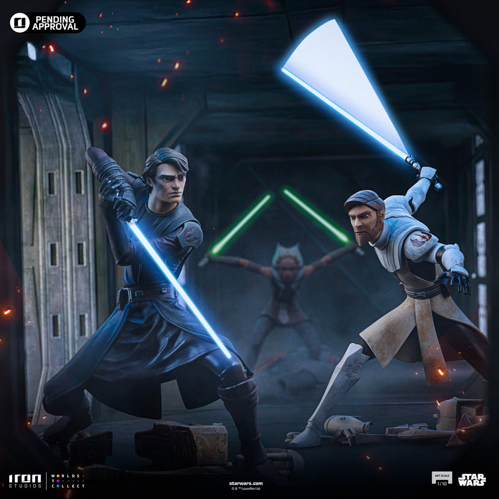 Statue Obi-Wan Kenobi – Star Wars: Clone Wars - Art Scale 1/10 - Iron Studios
