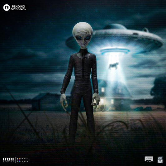 Statue Grey Alien - I Want To Believe - Art Scale 1/10 - Iron Studios