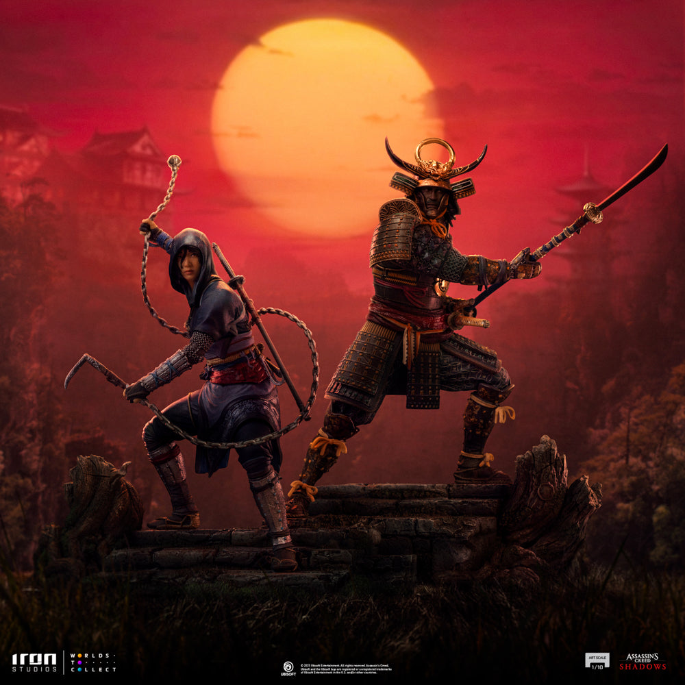 Statue Yasuke  Assassin's Creed Shadows  Art Scale 1/10  Iron Studios