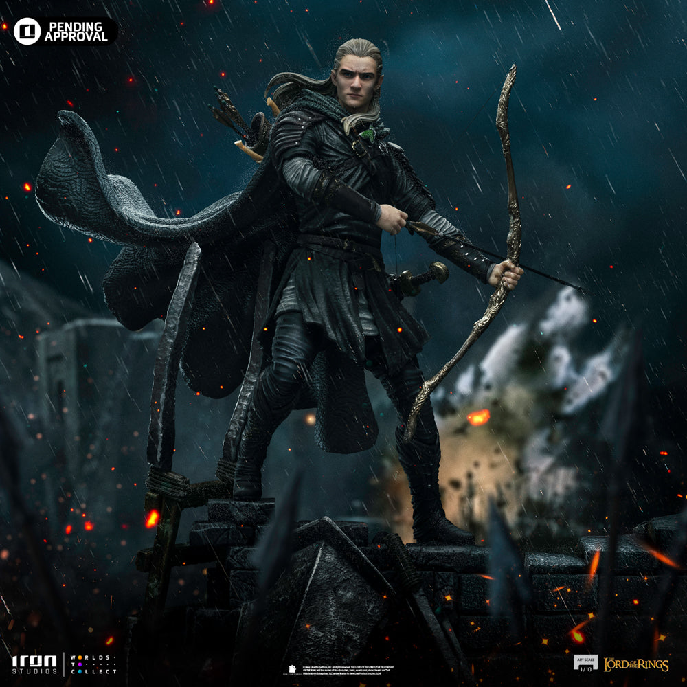 Statue Legolas Unleashed - The Lord of the Rings - Art Scale 1/10 - Iron Studios