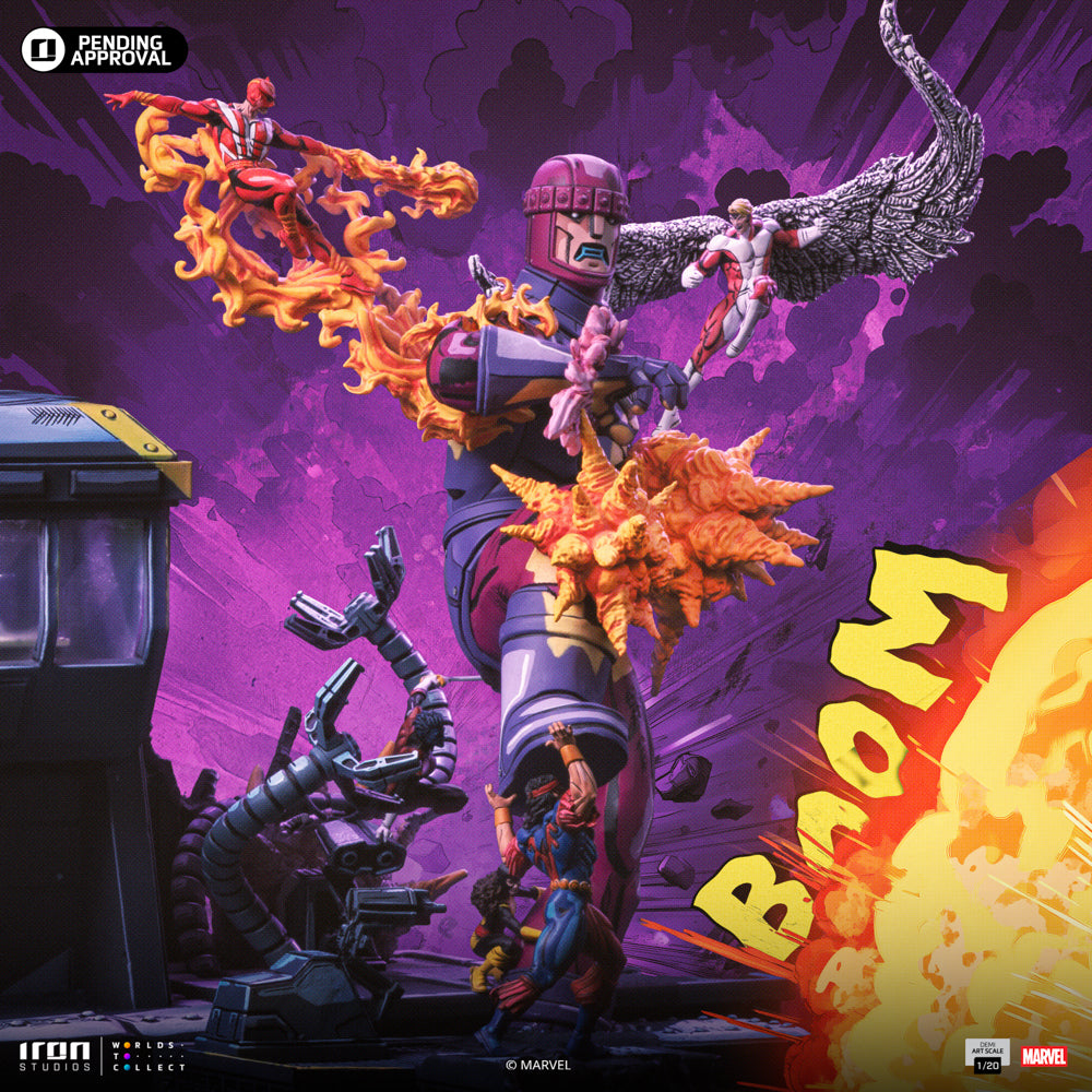 Statue X-Men Danger Room Diorama Version B (Comics Version) - X-Men - Demi Art Scale 1/20 - Iron Studios