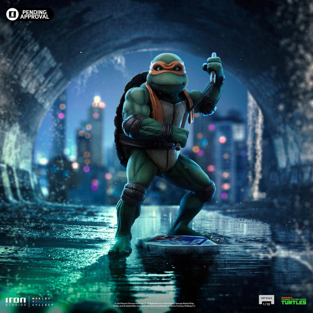 Statue Michelangelo - TMNT Movie - Art Scale 1/10 - Iron Studios