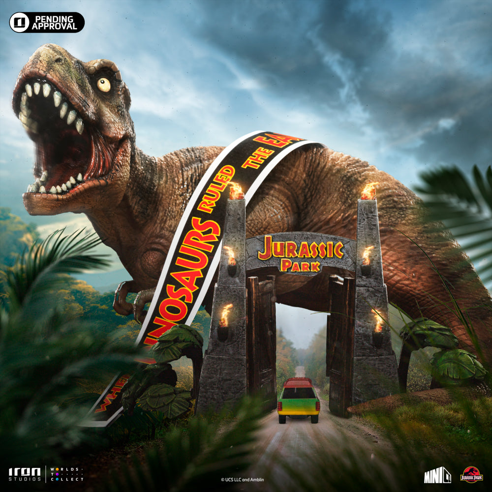 T-Rex Deluxe - Jurassic Park - Minico - Iron Studios