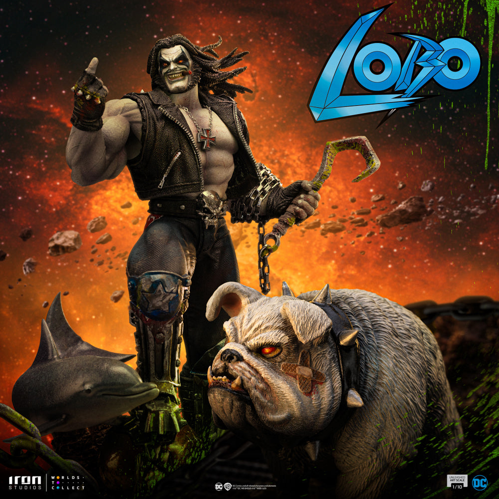 Statue Lobo Unleashed - DC Comics - Art Scale 1/10 - Iron Studios