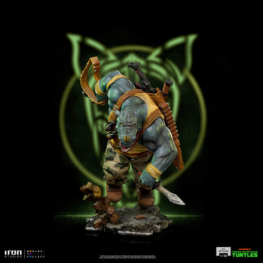 Statue Rocksteady  Teenage Mutant Ninja Turtles  BDS Art Scale 1/10  Iron Studios