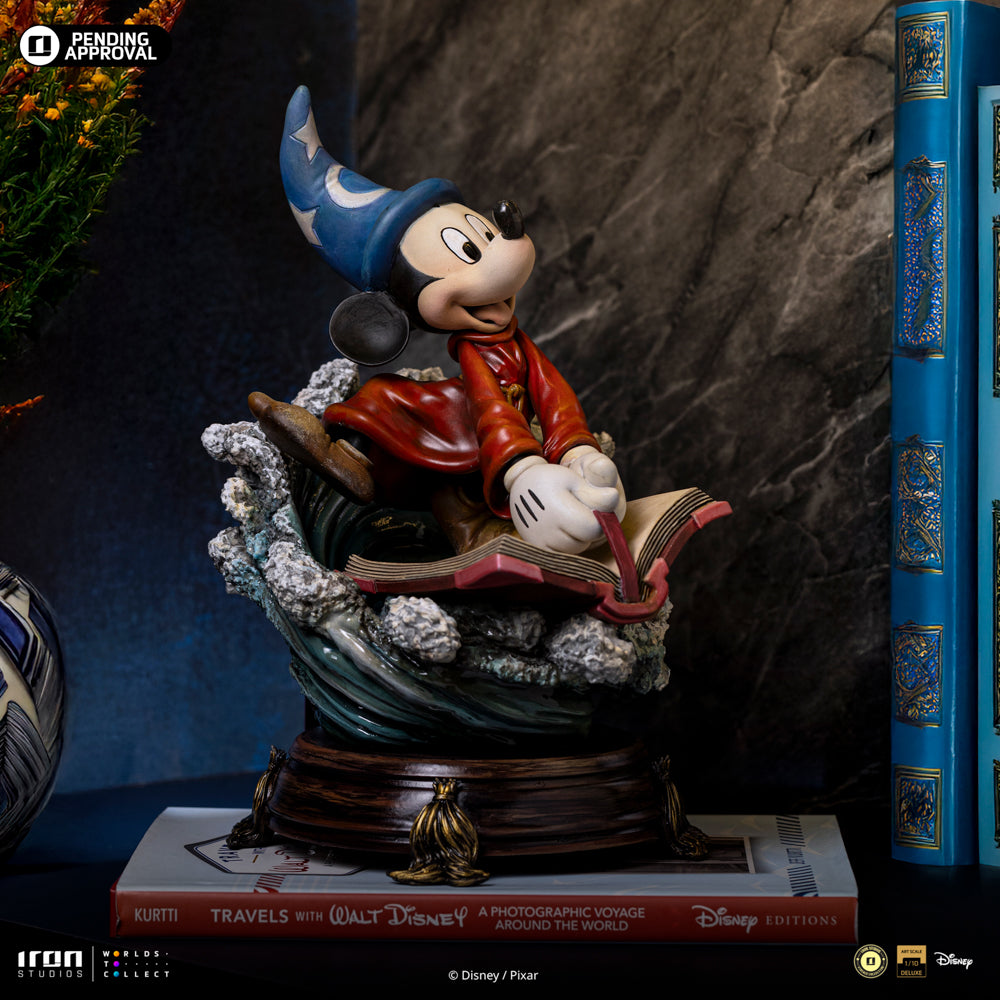 Digital Pre-Order - Statue Sorcerer Mickey - Disney Classics - Vintage Collection - Iron Studios