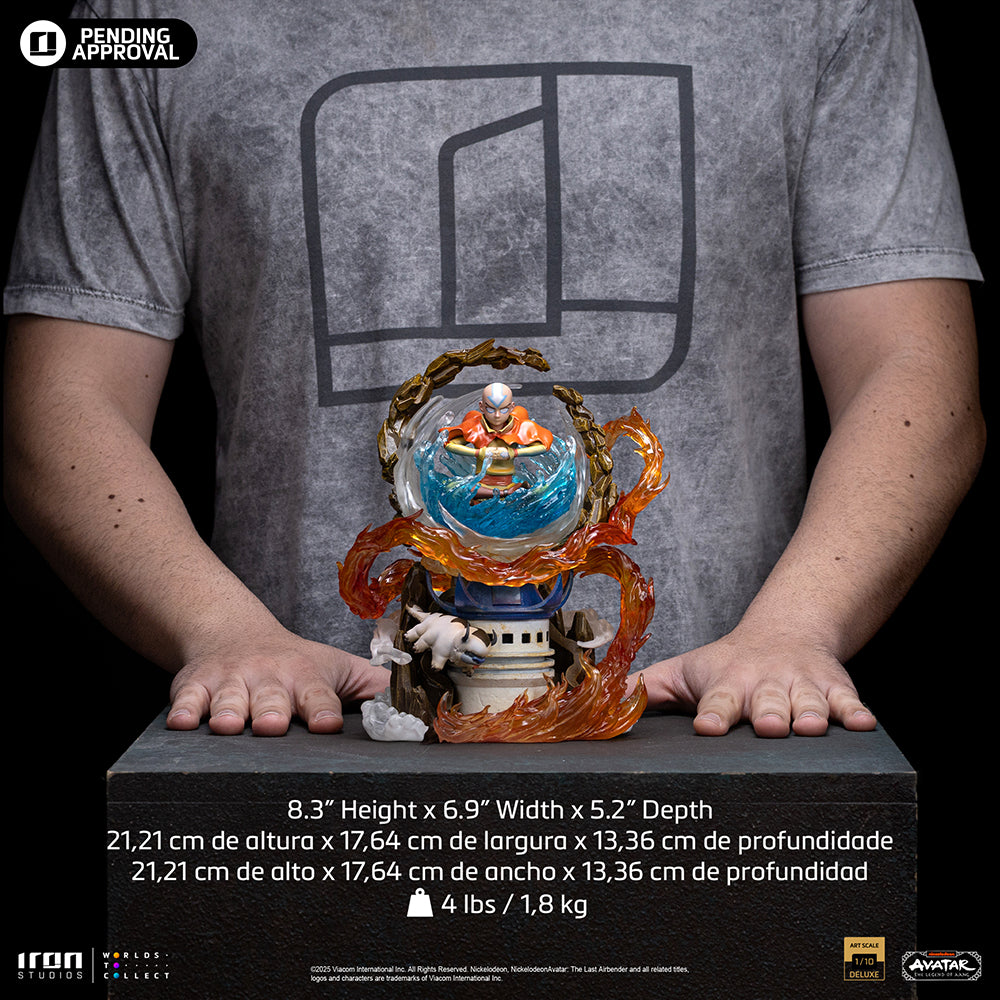 Digital Pre-Order - Statue Aang - Avatar: The Last Airbender - Deluxe Art Scale 1/10 - Iron Studios