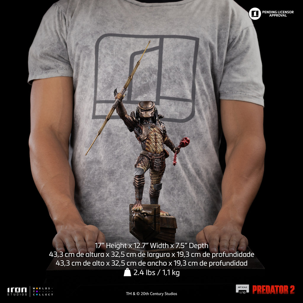 Pre-Order - Statue Predator City Hunter - Predator 2 - Art Scale 1/10 - Iron Studios