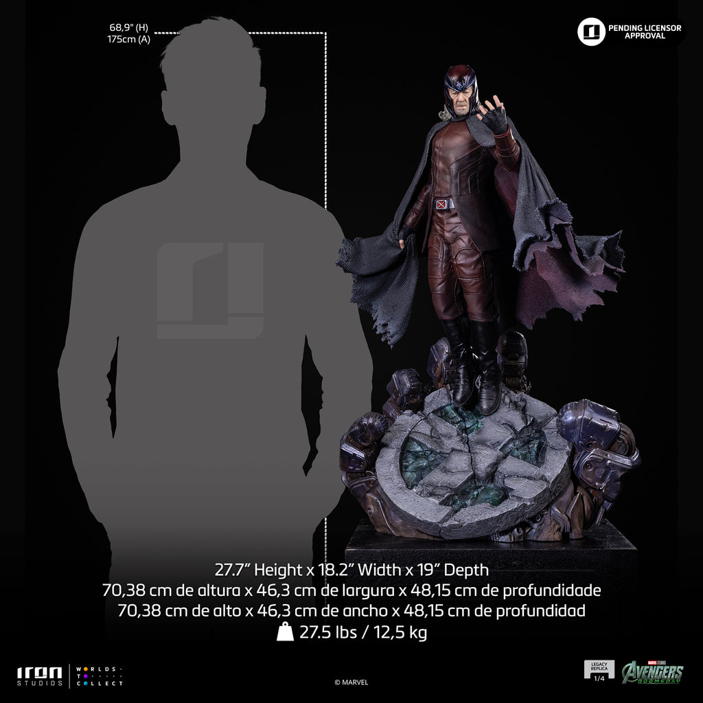 Pre-Order - Statue Magneto - Avengers: Doomsday - Legacy Replica 1/4 - Iron Studios