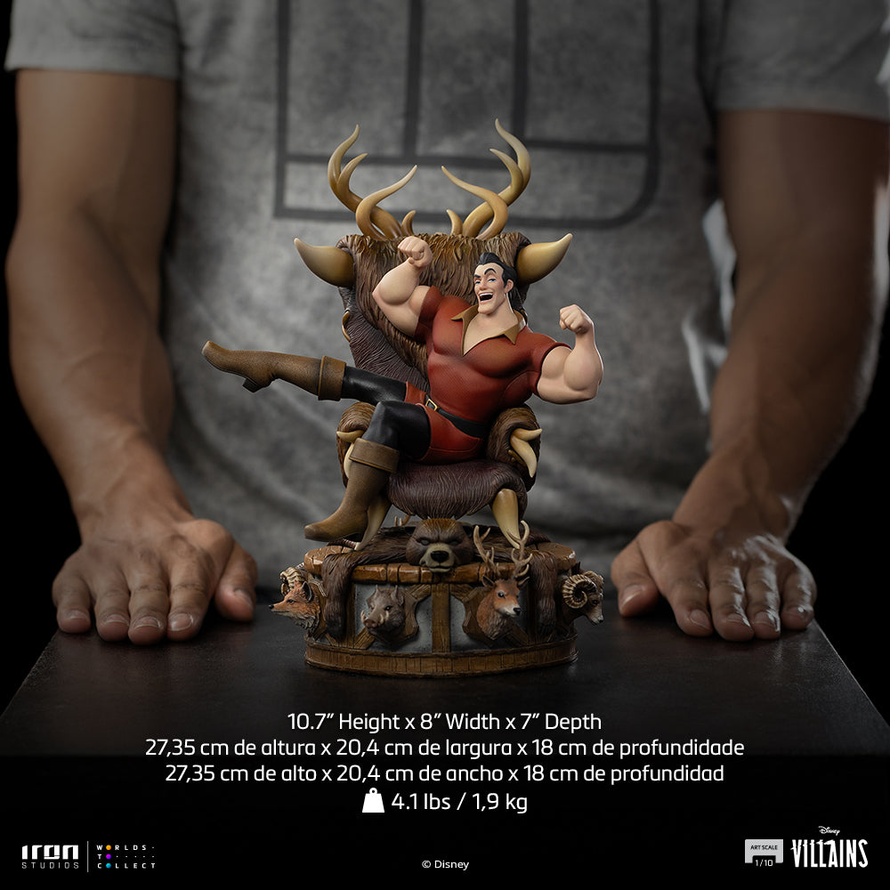 Pre-Order - Statue Gaston - Disney's Villains - Art Scale 1/10 - Iron Studios
