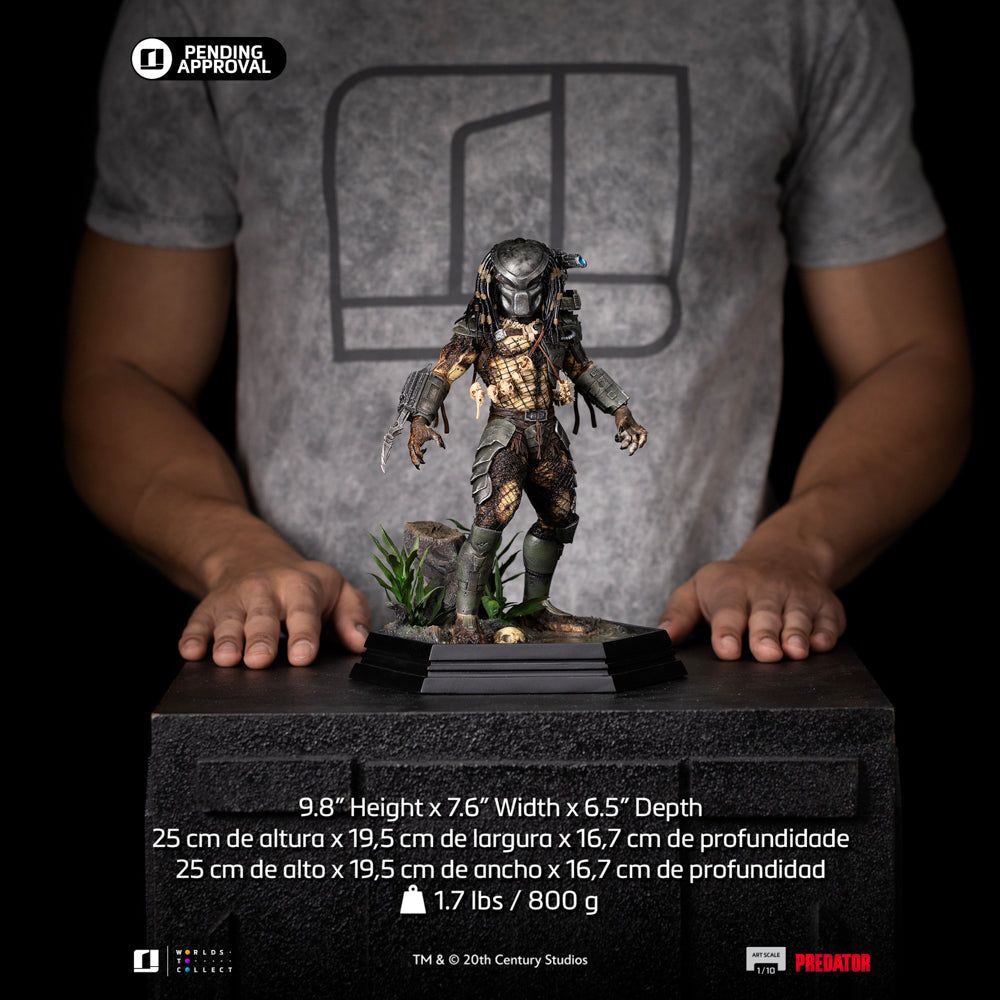 Digital Pre-Order - Statue Jungle Hunter - Predator - Art Scale 1/10 - Iron Studios