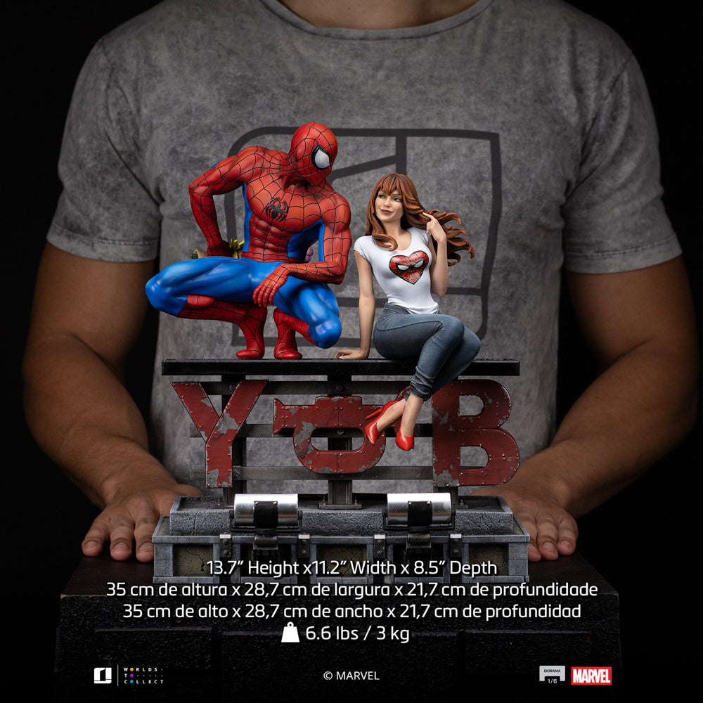 Digital Pre-Order - Statue Spider-Man and Mary Jane - Marvel Comics - Diorama 1/6 - Iron Studios