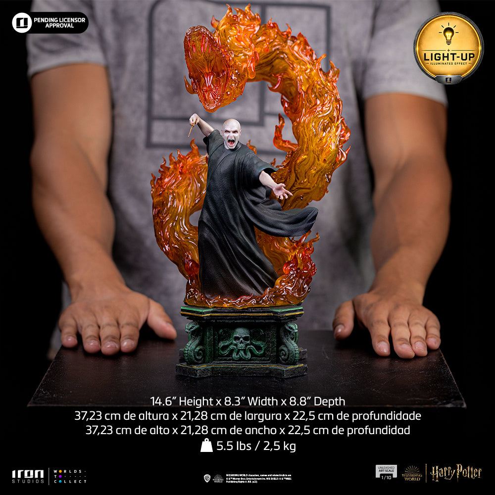 Pre-Order - Statue Voldemort Unleashed - Harry Potter - Art Scale 1/10 - Iron Studios