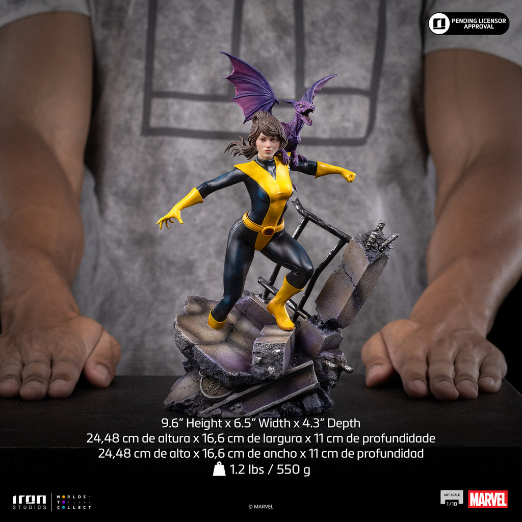 Pre-Order - Statue Kitty Pride & Lockheed - X-Men Comics - BDS Art Scale 1/10 - Iron Studios