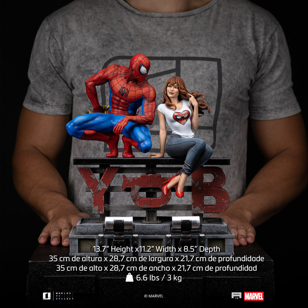 Statue Spider-Man and MJ - Marvel Comics - Diorama 1/6 - Iron Studios