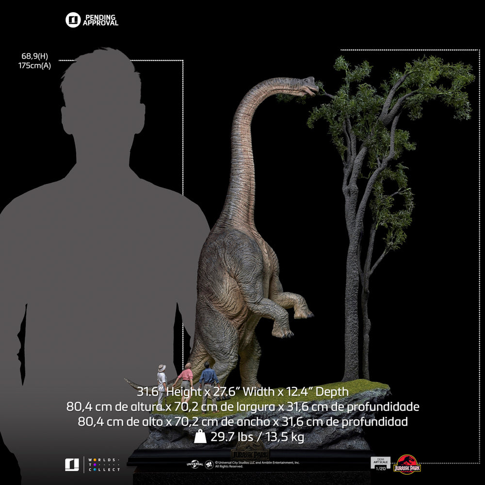 Statue Welcome to Jurassic Park (Special Edition) - Jurassic Park - Demi Art Scale 1/20 - Iron Studios